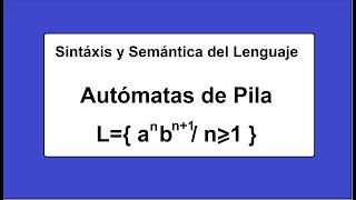 autómata anb(n+1)